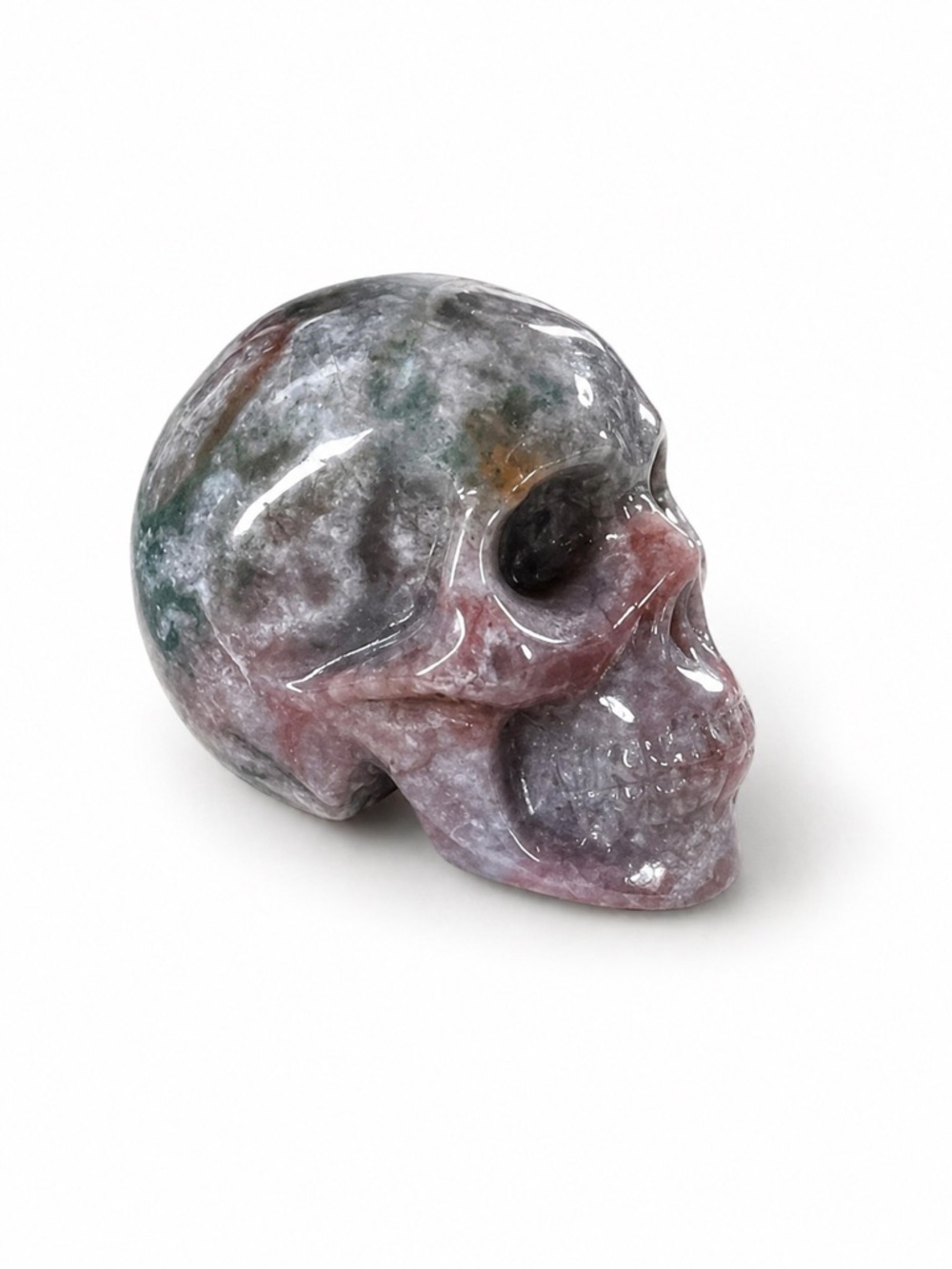 Ocean Jasper Skull